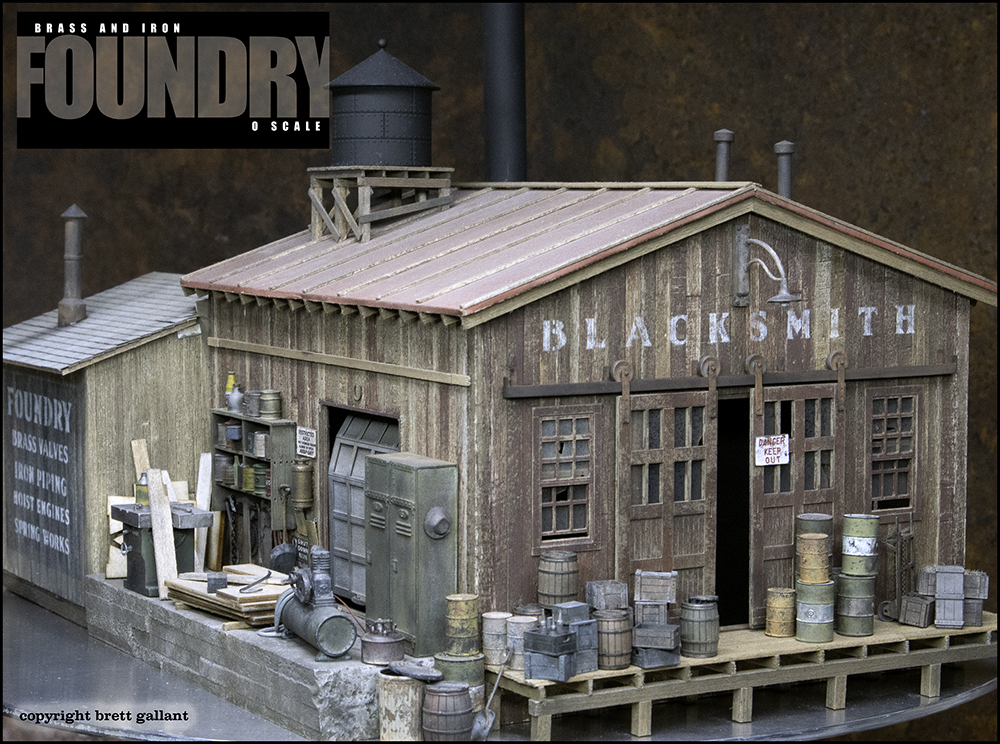 SierraWest O Scale Brass and Iron Foundry